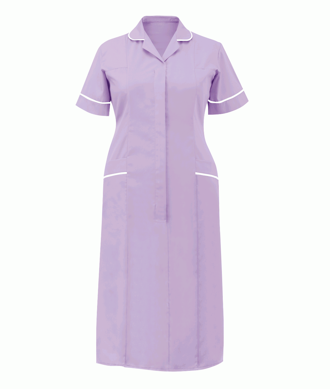 Classic Stepin Dress Ladies | Lilac/White