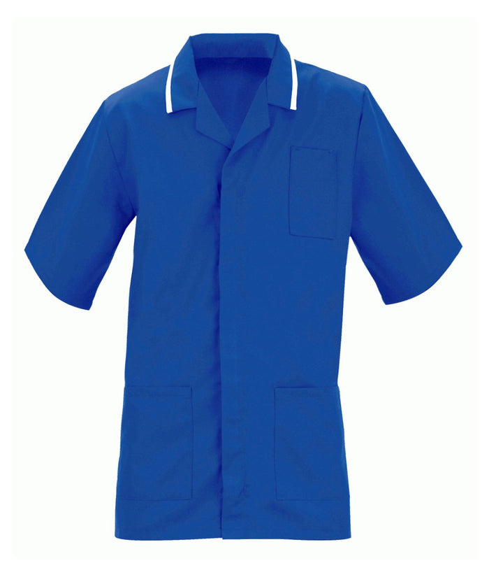 Men's Healthcare Tunic | Royal/Blue - Eg Clothing UK