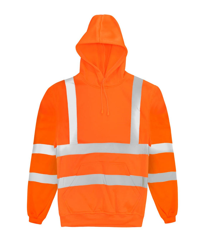 Vanguard Hoody in 100% Polyester | Orange - Eg Clothing UK