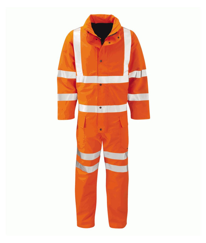 Yukon 2 Layer Padded Gore-tex Coverall | Orange - Eg Clothing UK