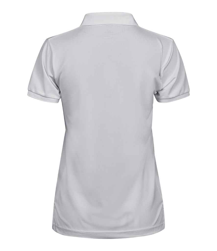 Tee Jays Ladies Club Polo Shirt | White - Eg Clothing UK