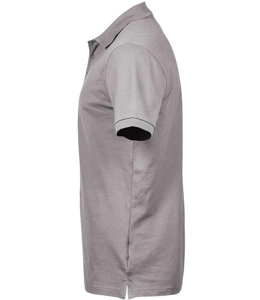 Tee Jays Luxury Stretch Piqué Polo Shirt | Stone - Eg Clothing UK