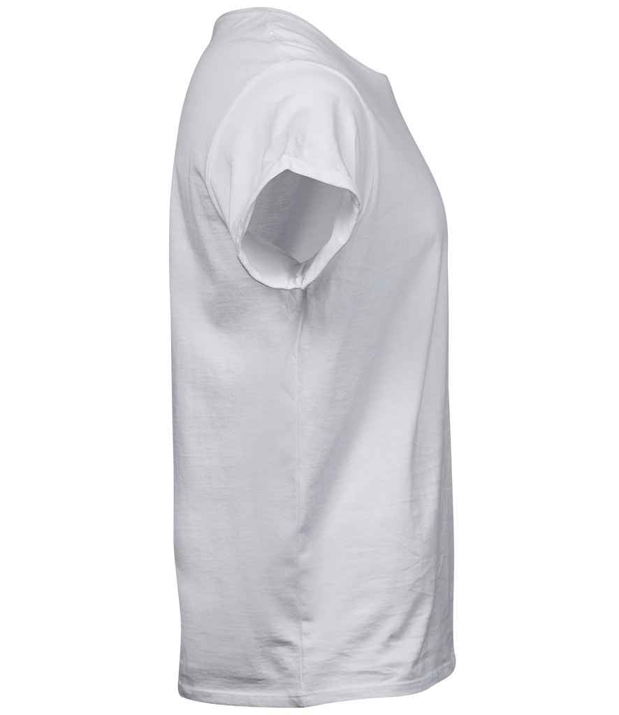 Tee Jays Roll - Up T - Shirt | White - Eg Clothing UK