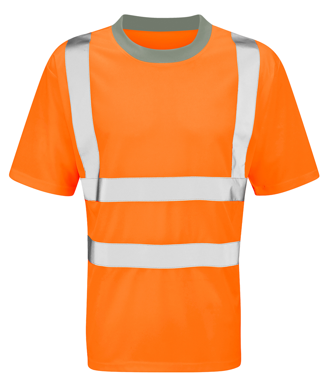Viper Hi Vis T-Shirt Orange with sewn-on reflective tape 360° visibility 100% polyester 160GSM EN ISO 20471 Class 2