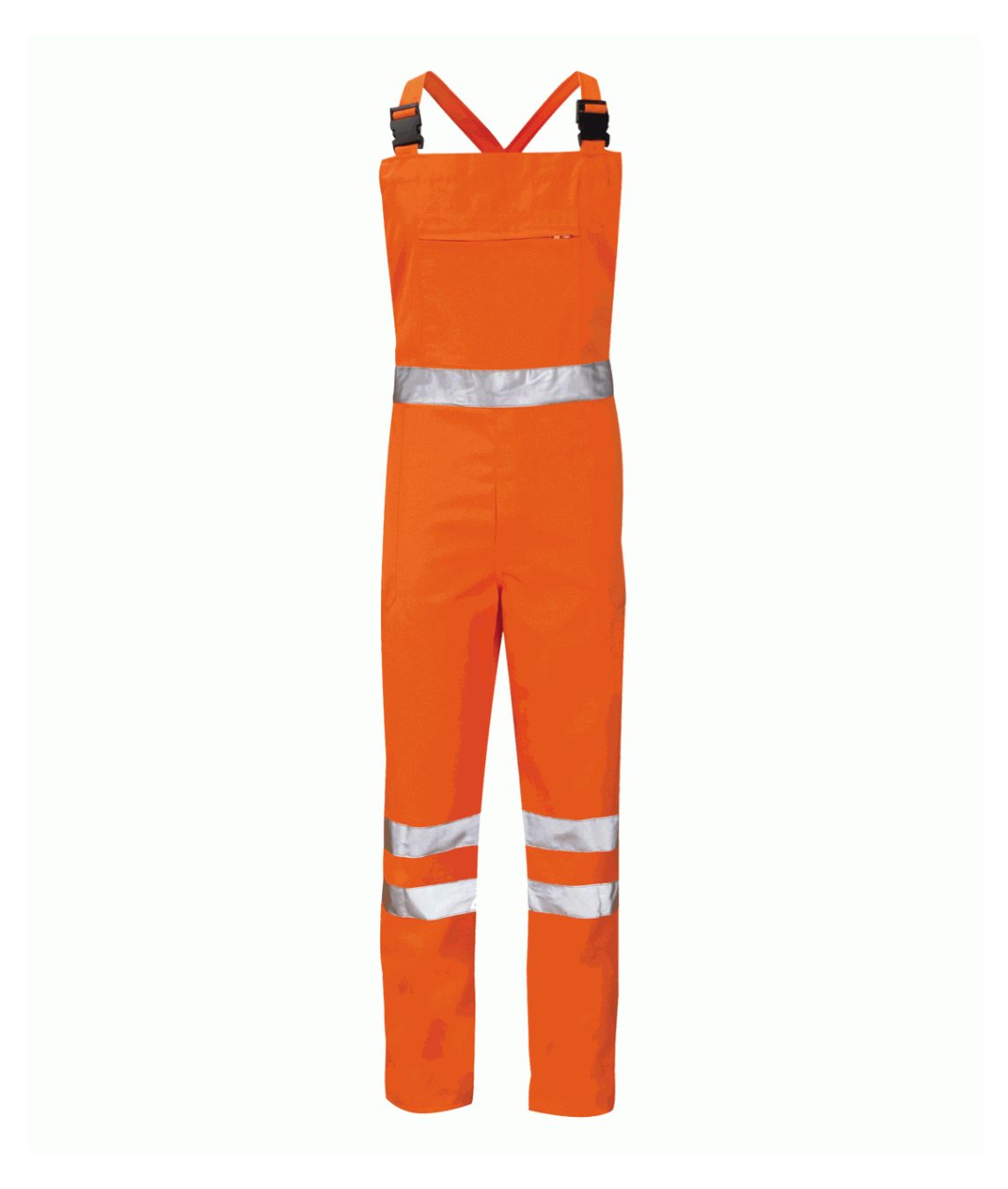 Alpha Bib & Brace Overall - Reg Leg | Orange - Eg Clothing UK