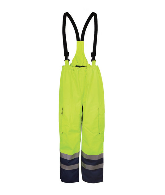 Altitude Arc Two-Tone Salopettes| Yellow/Navy - Eg Clothing UK