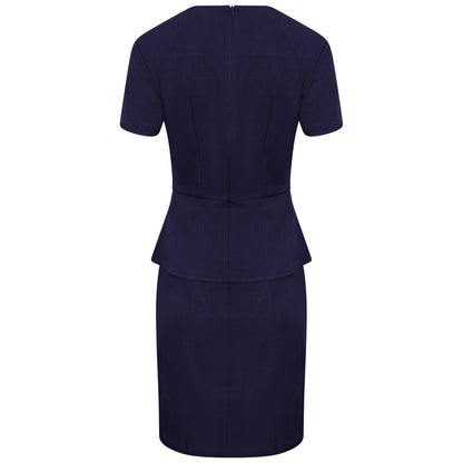 La Beeby Coco Polyester Peplum Dress