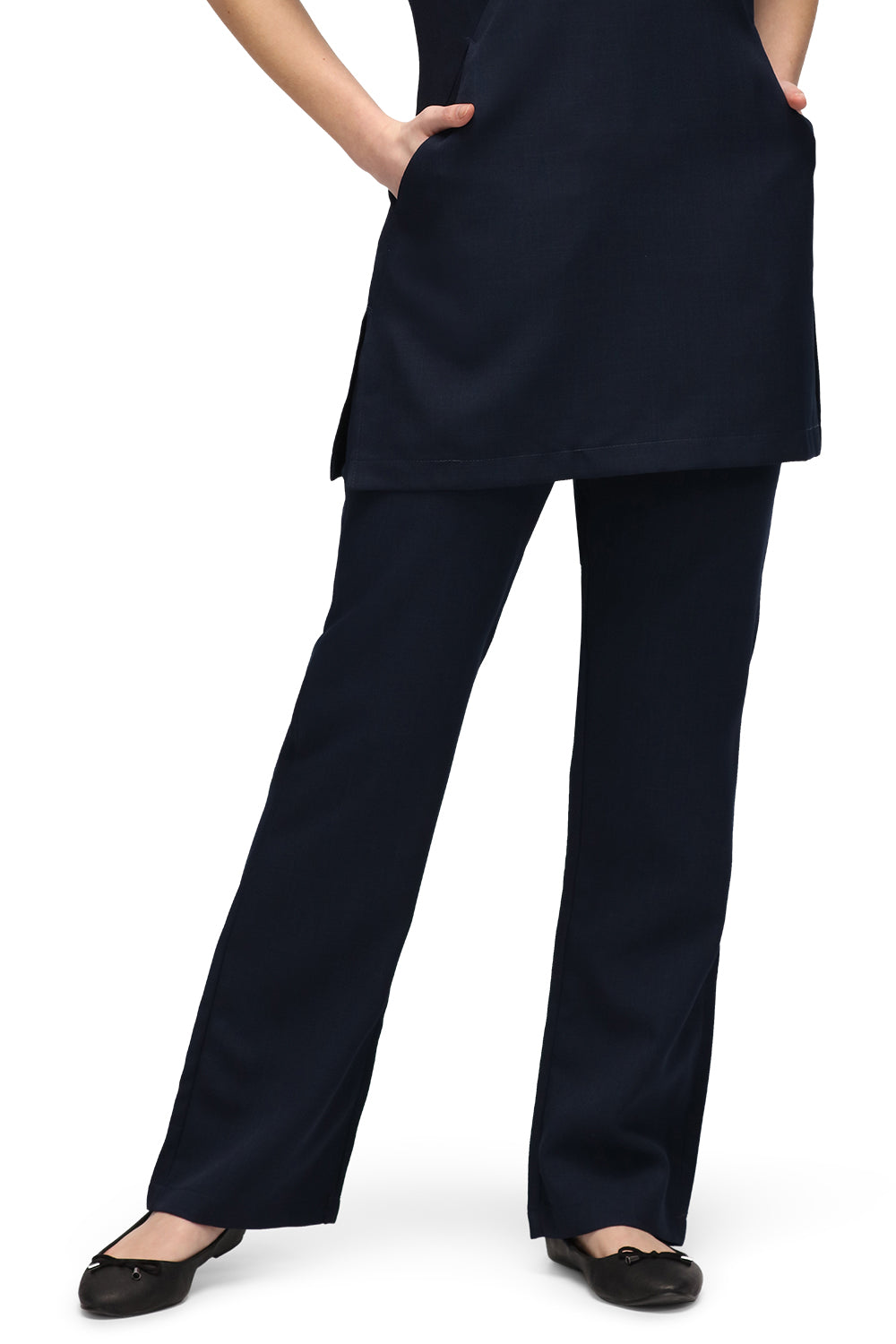 La Beeby Lili Women Trousers Unhemmed