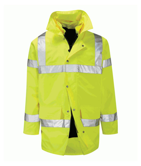 Bedivere 4 in 1 Jacket | Yellow - Eg Clothing UK