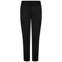 Black Ladies Trousers Unhemmed-NLSPCT