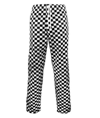 Chef's Trousers Unisex  | Chequerboard - Eg Clothing UK