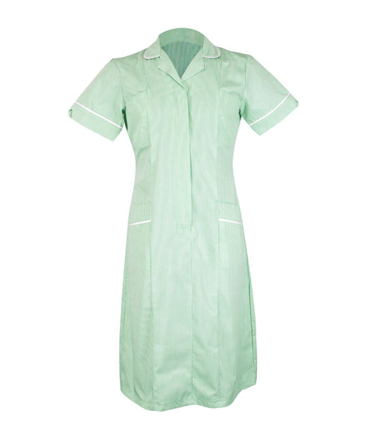 Classic Stepin Dress With Stripes Ladies | Lilac Stripe - Eg Clothing UK
