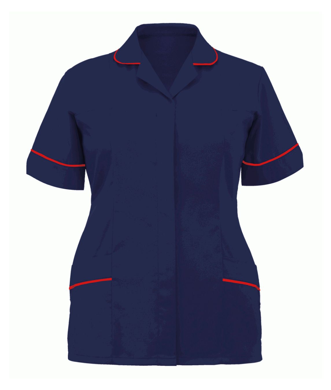 Classic Tunic Ladies Multi-Colour | Navy/Red - Eg Clothing UK