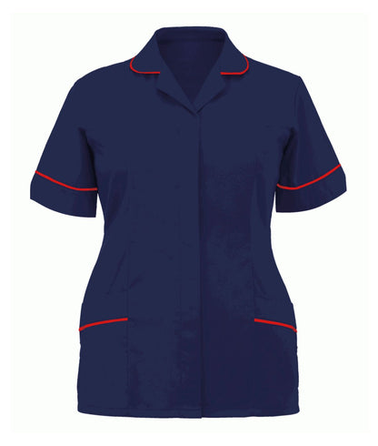Classic Tunic Ladies Multi-Colour | Navy/Red - Eg Clothing UK