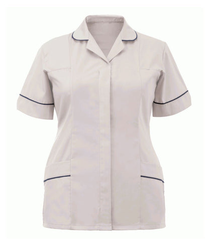 Classic Tunic Ladies Multi-Colour | White/Navy - Eg Clothing UK