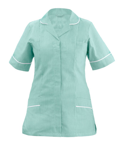 Classic Tunic With Stripes Ladies | Lilac Stripe - Eg Clothing UK