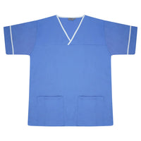 Contrast Trim Smart Scrub Top-MBWT