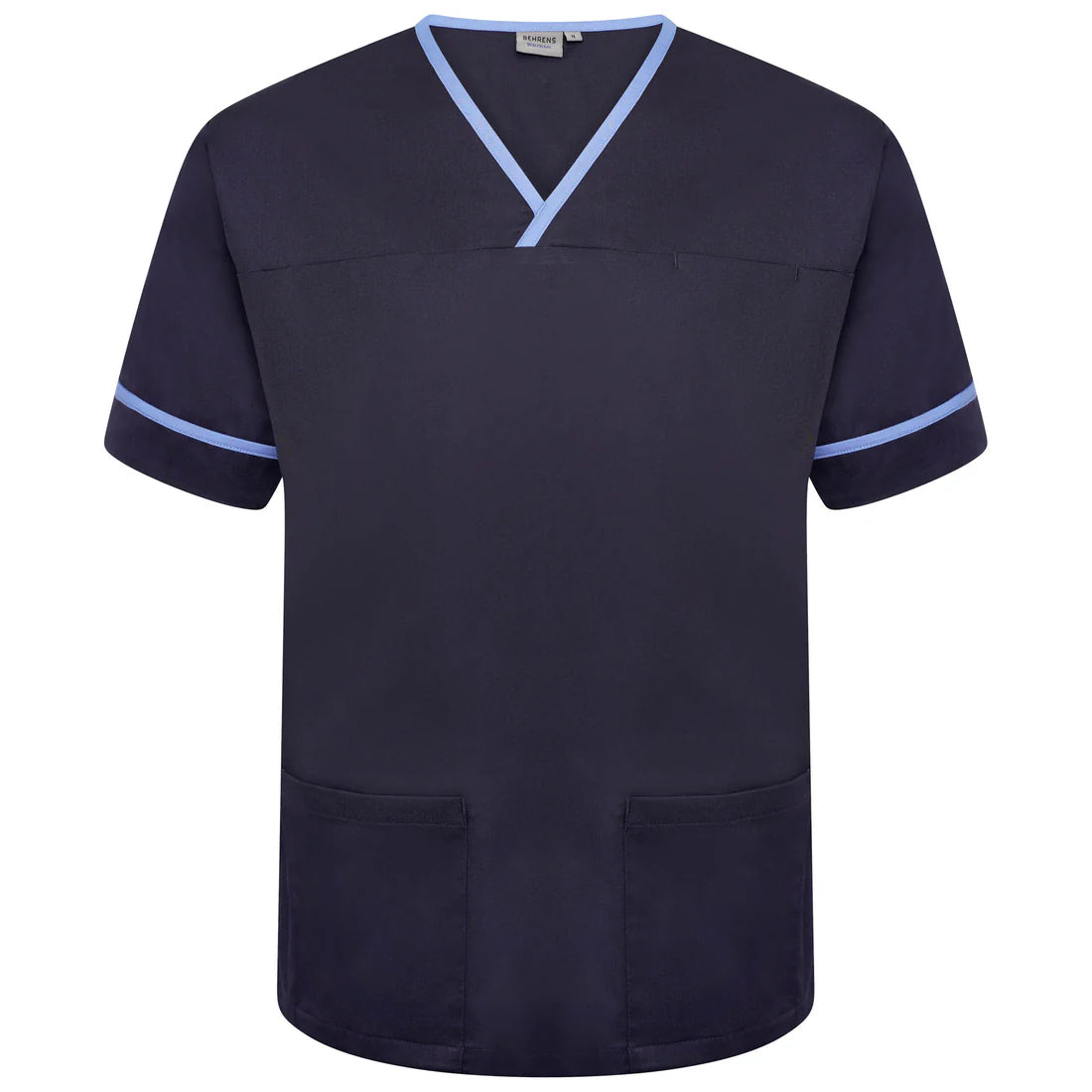 Contrast Trim Smart Scrub Top-NHBT