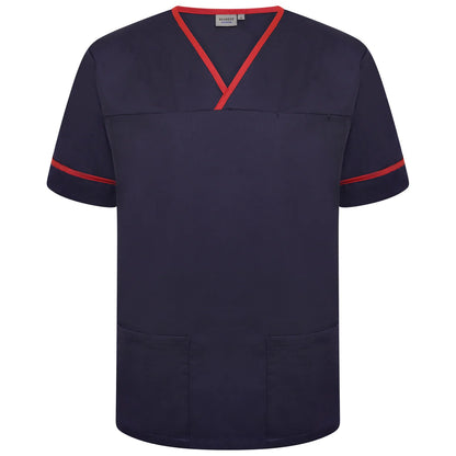Contrast Trim Smart Scrub Top-NRT