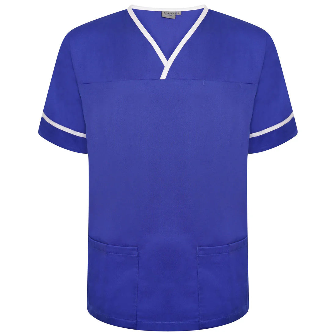 Contrast Trim Smart Scrub Top-RWT