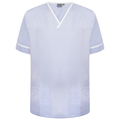 Contrast Trim Smart Scrub Top-SWT