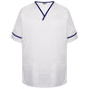 White/Navy Trim
