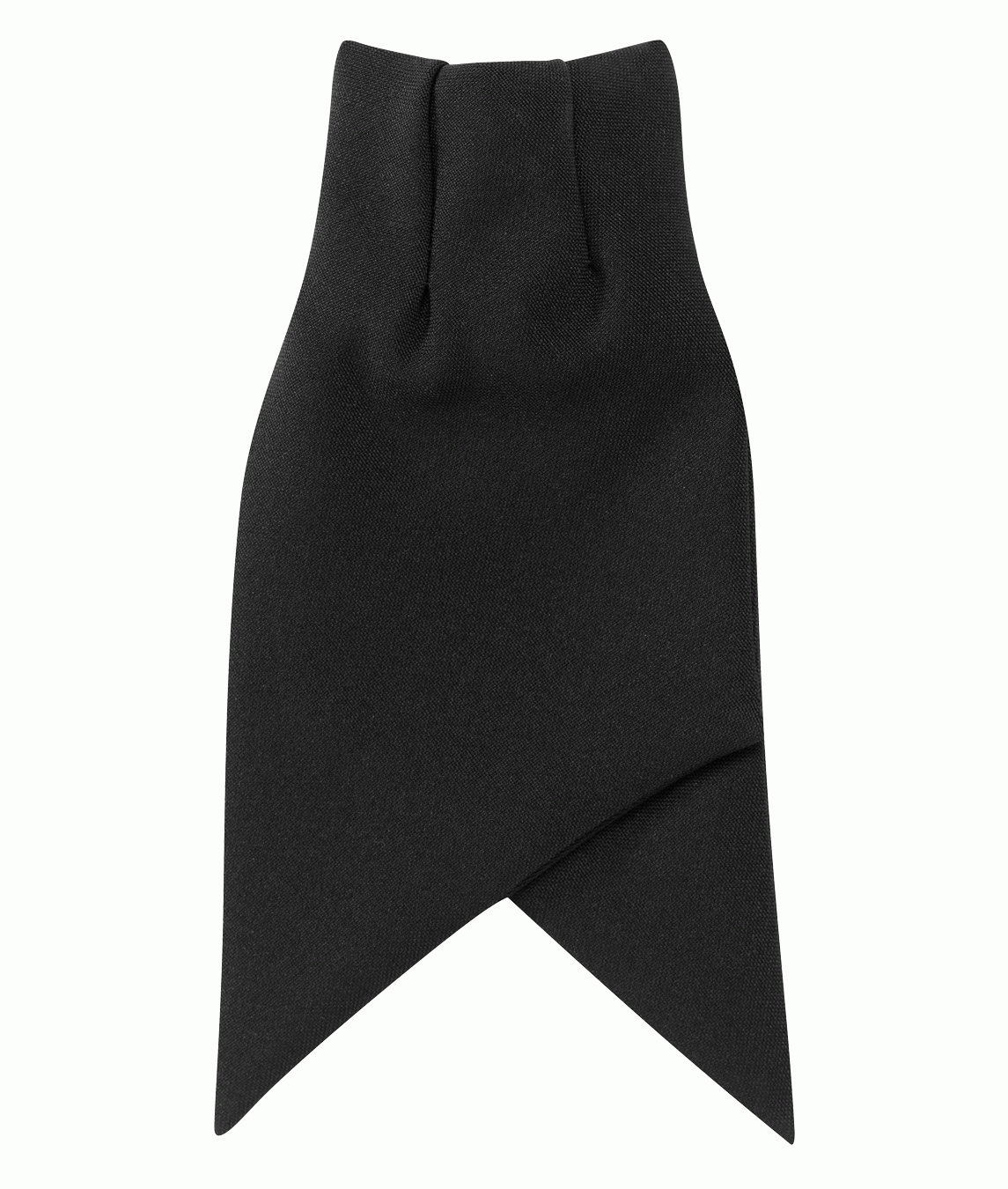 Clip On Cravat Black