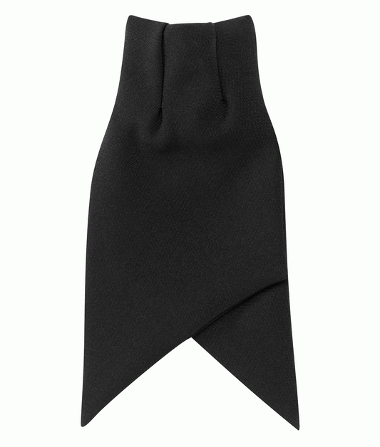 Clip On Cravat Black