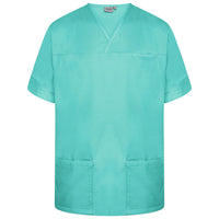 Eau De Nil Plain Smart Scrub Top