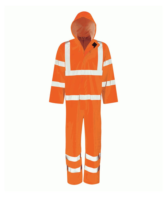 Elm Coverall | Orange - Eg Clothing UK