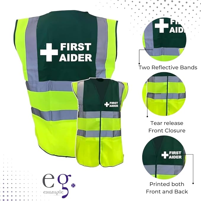 First Aider Hi-Vis Vest