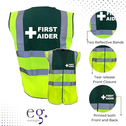First Aider Hi-Vis Vest
