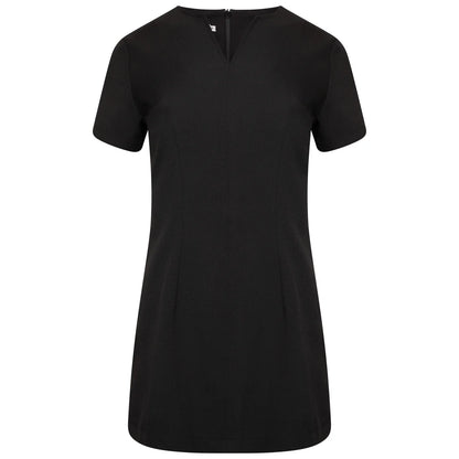 Behrens Hayley tunic women's 100% soft twill polyester V-neck with side vents