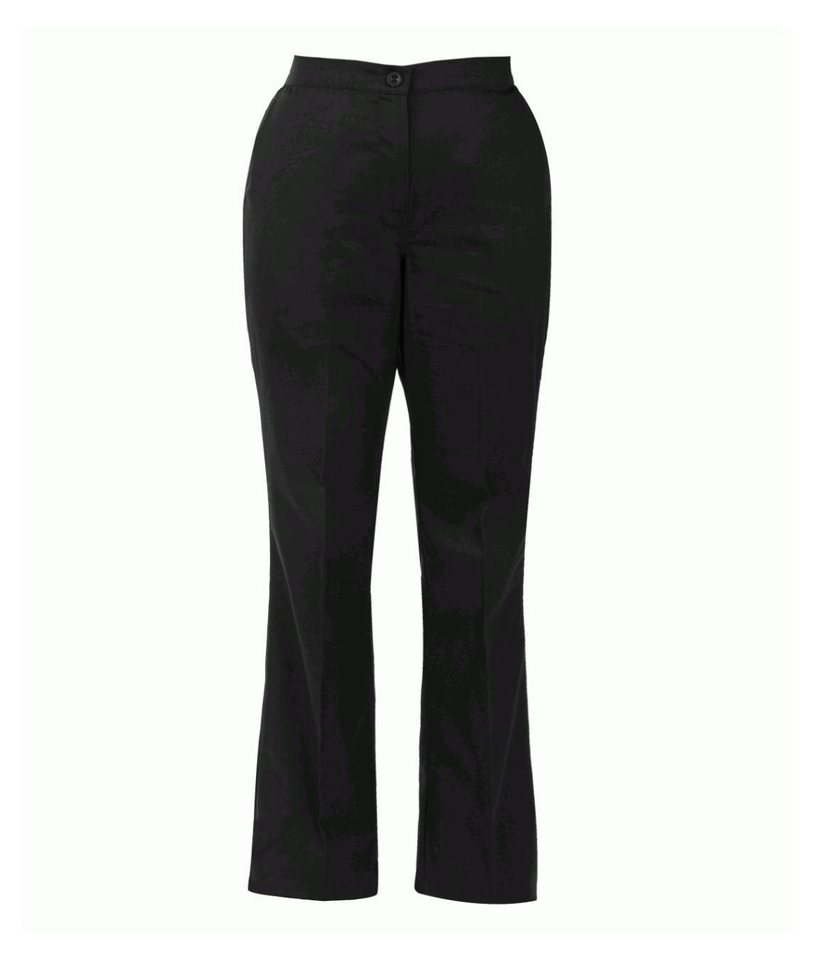 Ladies Trousers Boot Leg | Black - Eg Clothing UK