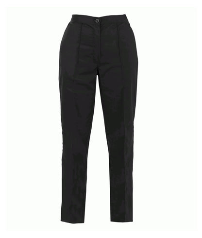 Ladies Trousers Healthcare Straight Leg | Black - Eg Clothing UK
