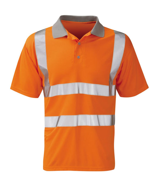 Mercury Short Sleeve Polo Shirt | Orange - Eg Clothing UK