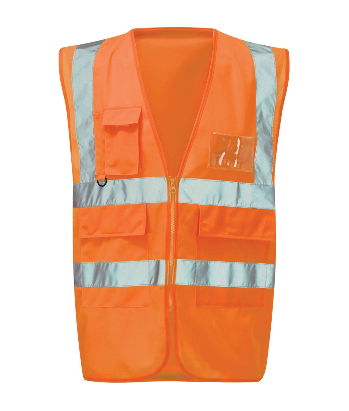 Milanese Executive Waistcoat Orange | Orange - Eg Clothing UK