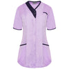 Lilac/Navy Trim