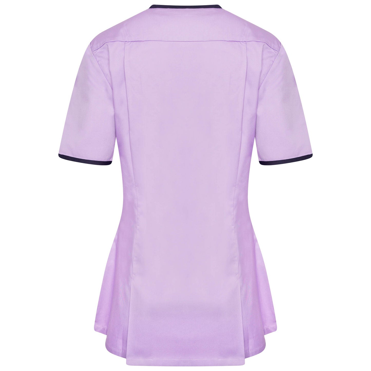 Behrens Asymmetrical Ladies Tunic with asymmetrical neckline princess seams waterproof breast pocket concealed zip