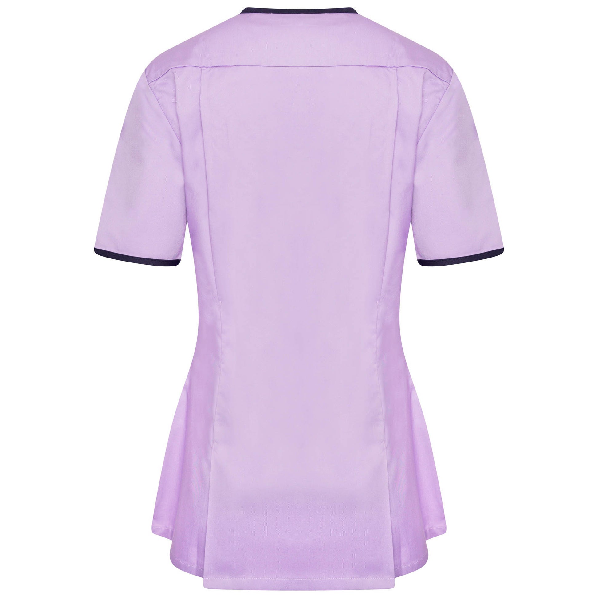 Behrens Asymmetrical Ladies Tunic with asymmetrical neckline princess seams waterproof breast pocket concealed zip
