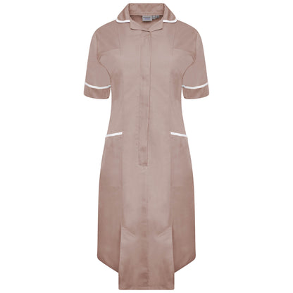 Behrens Ladies Dress with round collar princess seams concealed zip action back waterproof-lined left breast pocket and key loop