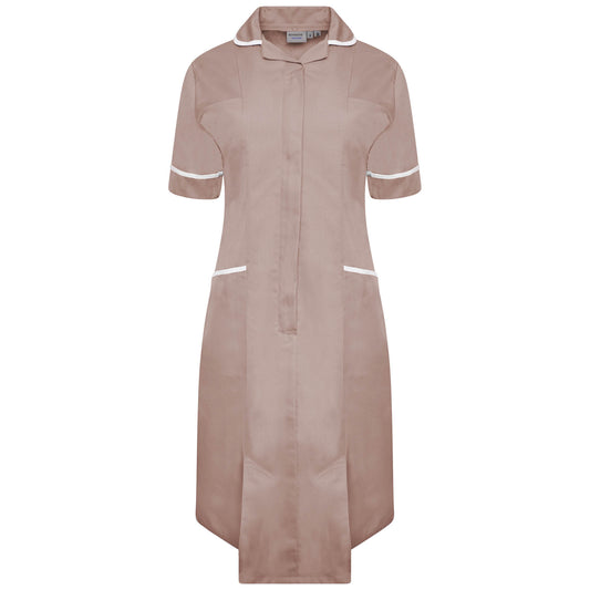 Behrens Ladies Dress With Round Collar Regular