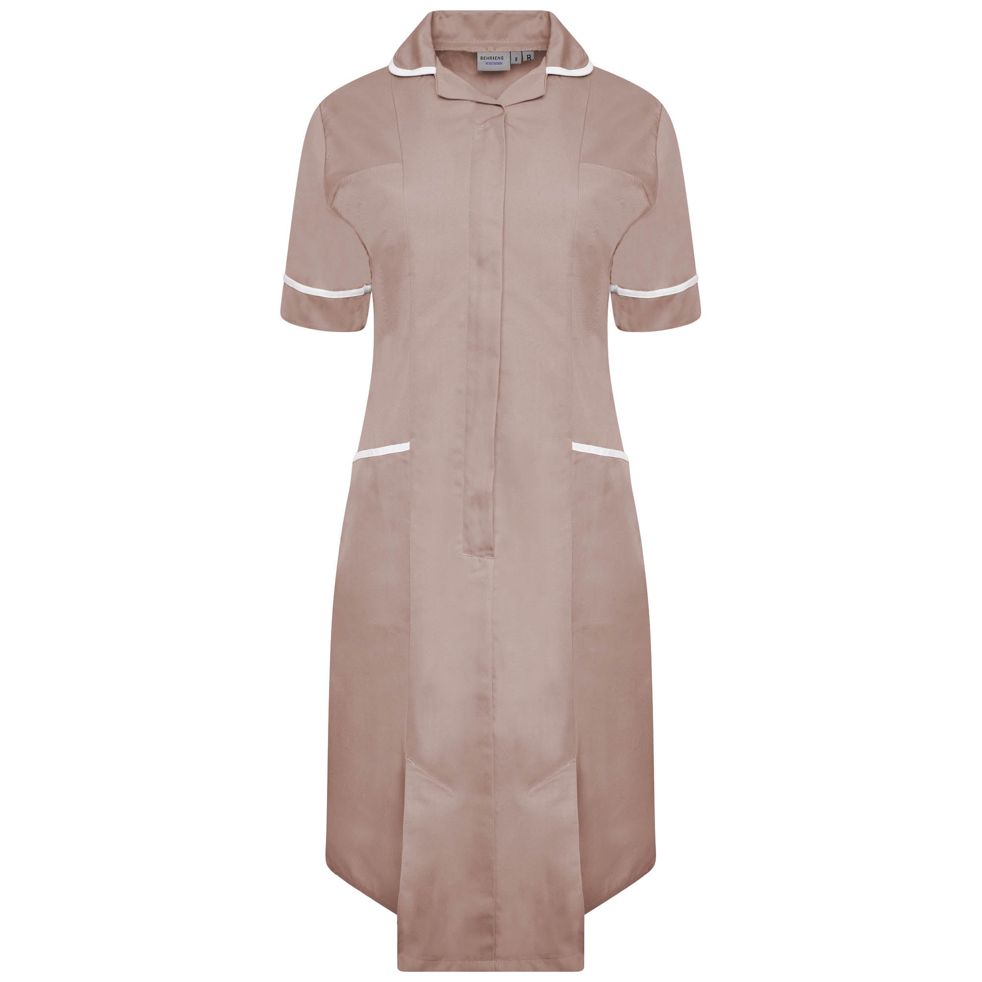 Behrens Ladies Dress With Round Collar Regular