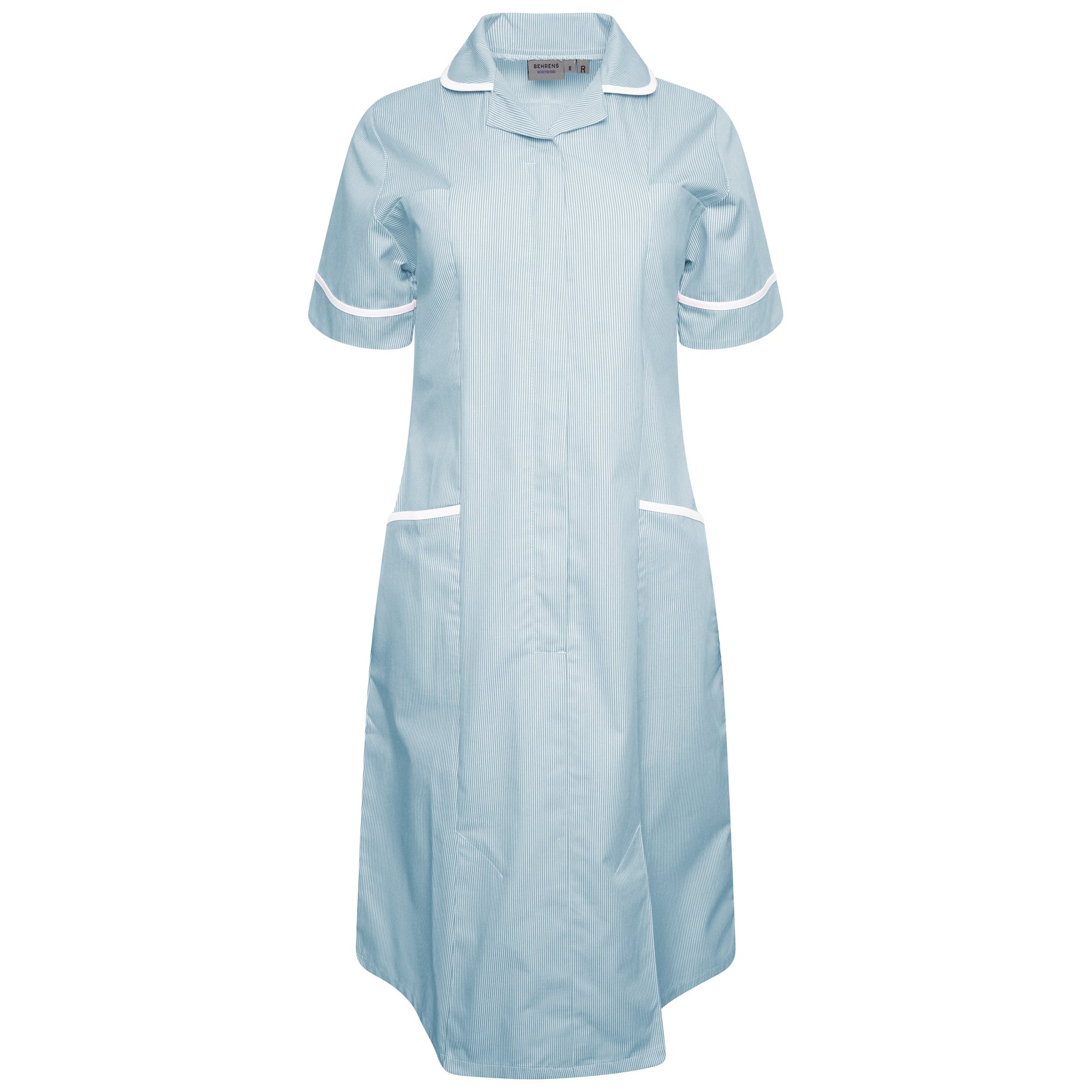 Behrens Ladies Dress With Round Collar Regular
