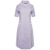 Lilac/White Stripe/White Trim