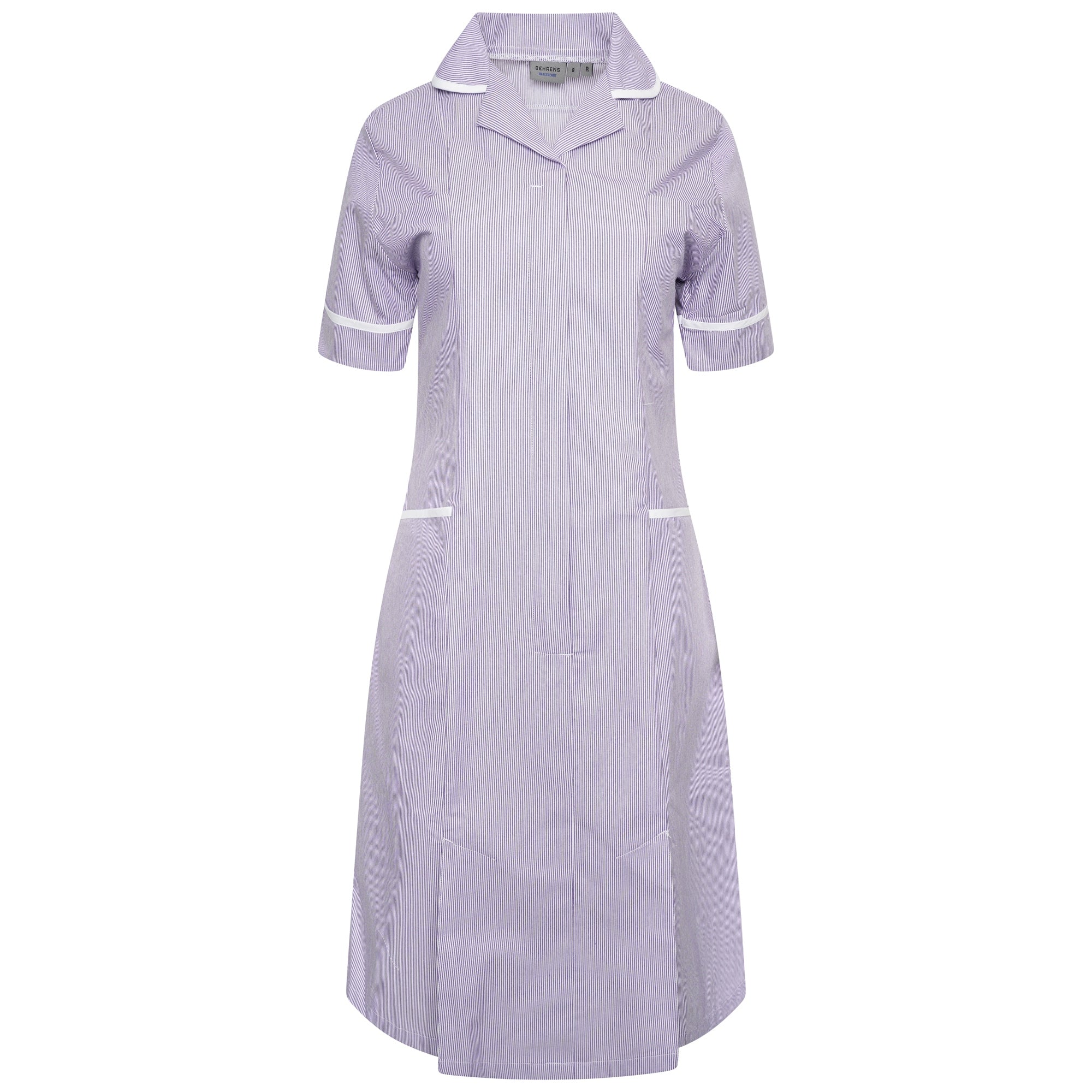 Behrens Ladies Dress With Round Collar Tall - 2