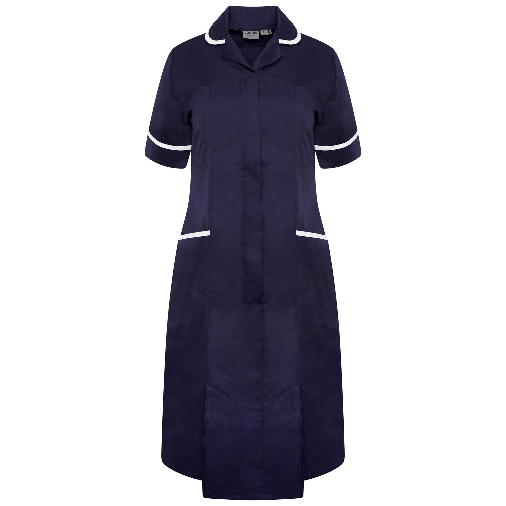 Behrens Ladies Dress With Round Collar Tall - 2