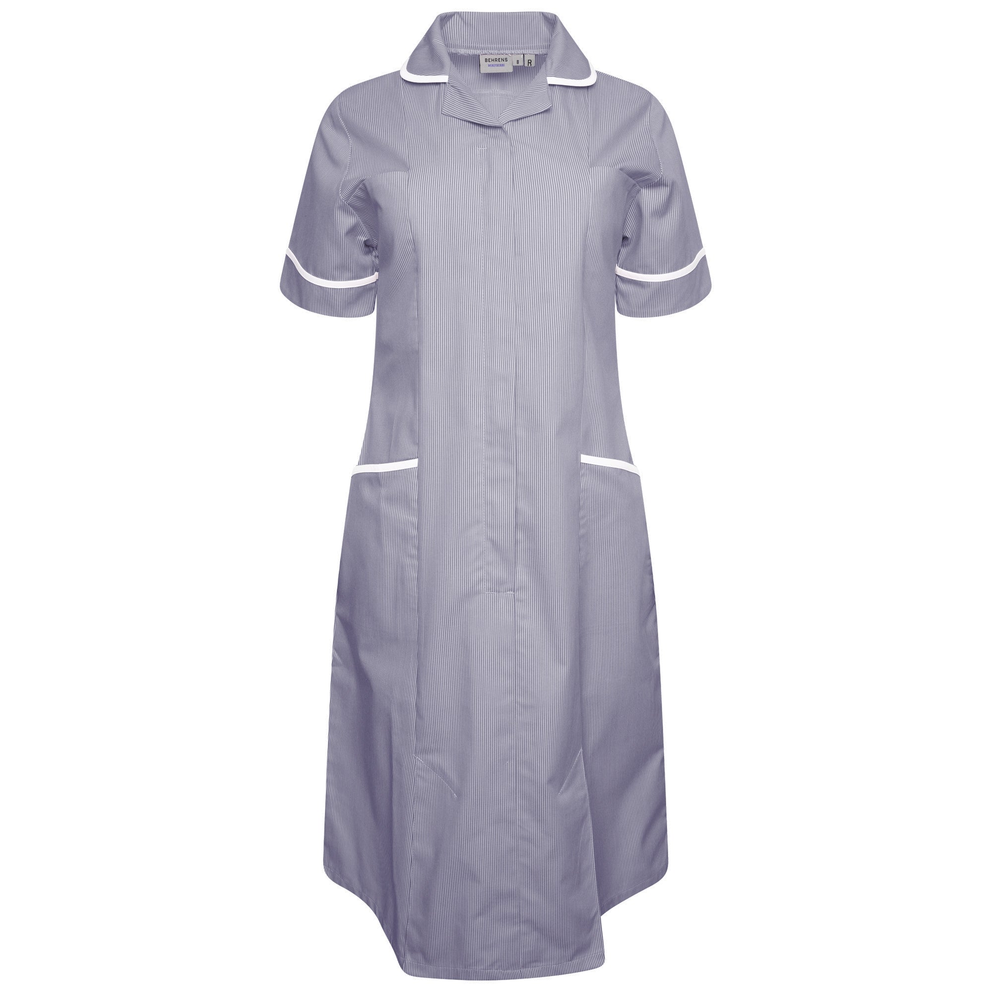 Behrens Ladies Dress With Round Collar Tall - 2