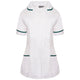 White/Bottle Green Trim