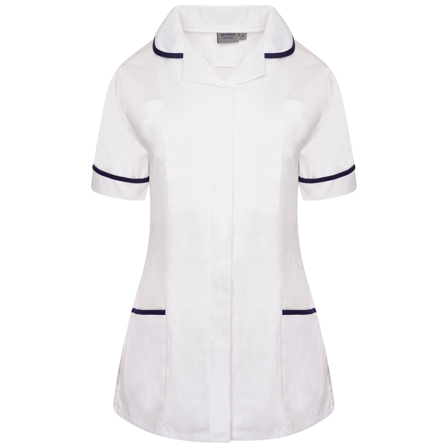Behrens Ladies Round Collar Clinical Tunic – 195 GSM